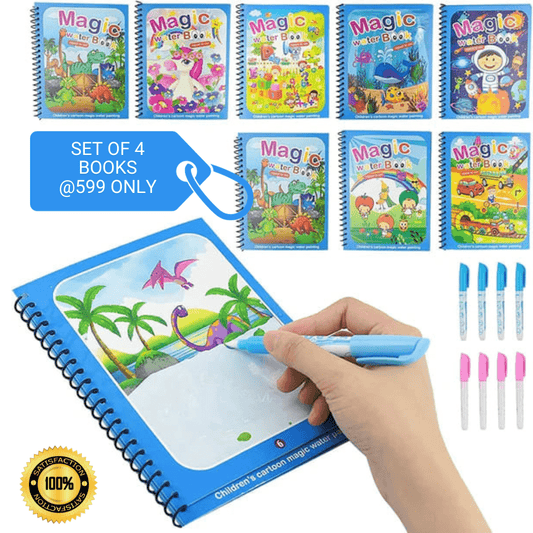 AquaWonder™ Magic Water Coloring Book (Buy 1 Get 3 Free)